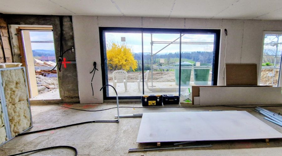 Viuz RDC Bas — chantier en cours